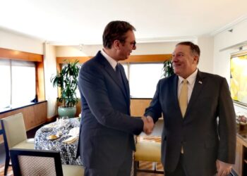 Pompeo: Produktivno s Vučićem o dijalogu i putu ka EU