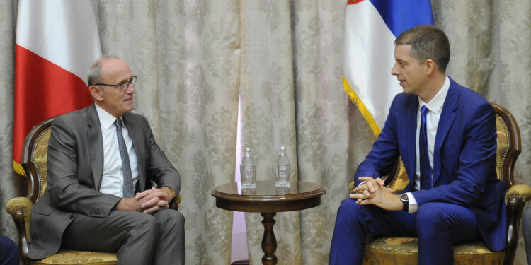 Đurić upoznao ambasadora Francuske sa situacijom na KiM