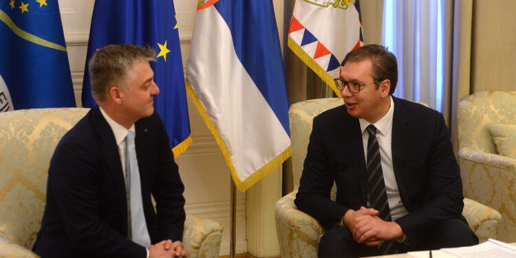 Vučić sa Flesenkemperom: Računamo na pomoć Saveta Evrope u reformama
