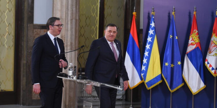 Vučić se sastao sa Dodikom