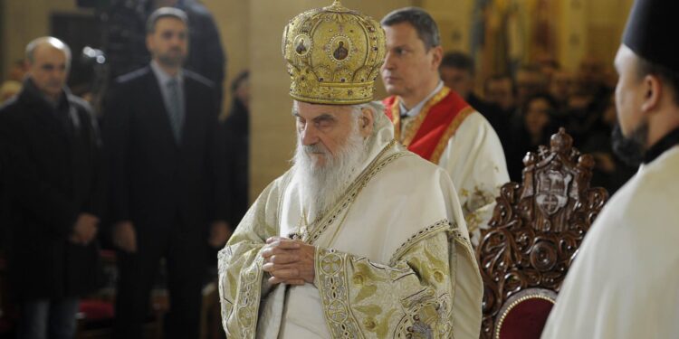 Patrijarh Irinej služio božićnu liturgiju u Hramu Svetog Save