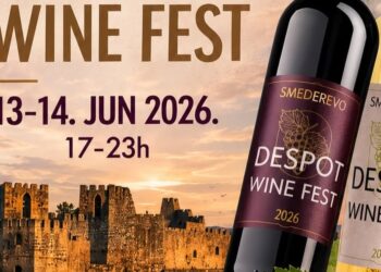 Smederevska tvrđava postaje centar vinske scene: Stiže Despot Wine Fest