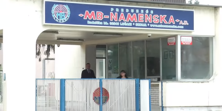 „Namenska“ gubilište za radnike