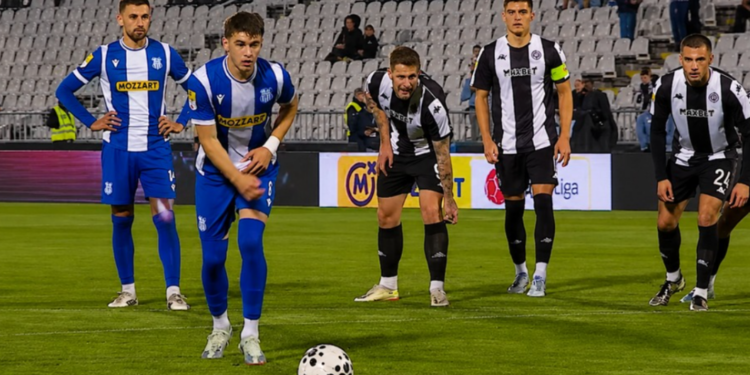 Partizan ispustio važne bodove, Vojvodina preuzela drugo mesto