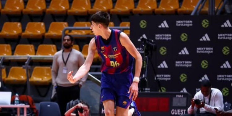 Mladi Srpski košarkaš doneo trofej Barseloni