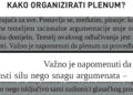 Blokadna kuharica: Plenum sprovodi odluke ne silom, već snagom argumenata – 6 DEO