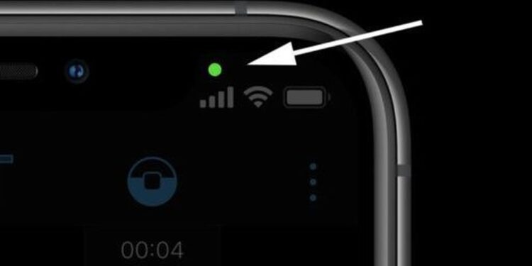 Ako vidiš ovu tačku na ekranu telefona, neko te prisluškuje