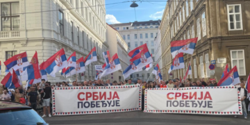 ,,Srbija Pobeđuje“: Srpska dijaspora u Beču okupila se u znak podrške otadžbini