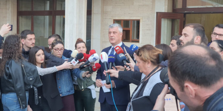 Tači se sastao sa Kurtijem: Moramo da ostanemo prijatelji sa SAD