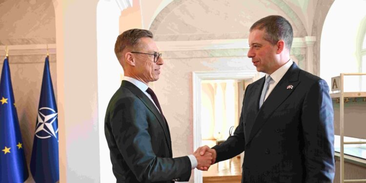 Ministar Đurić sa predsednikom Finske o ekonomiji i bezbednosti