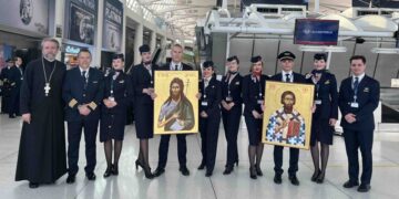 Svetinje preletele okean: Air Serbia prevezla ikone do Hrama Svetog Save u Njujorku
