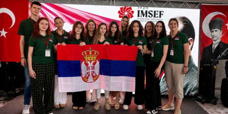 Veliki uspeh u Turskoj: Jedanaest medalja za srpske đake